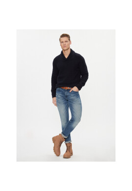 Boss Пуловер Amado 50498944 Тъмносин Regular Fit - Pepit.bg