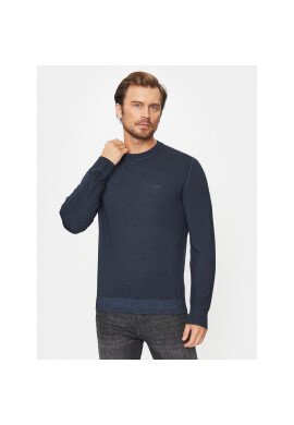 Boss Пуловер Astefe 50497604 Тъмносин Regular Fit - Pepit.bg