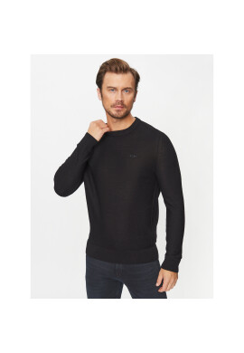 Boss Пуловер Avac_C 50501762 Черен Regular Fit - Pepit.bg