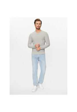 Boss Пуловер Avac_V 50510750 Сив Regular Fit - Pepit.bg