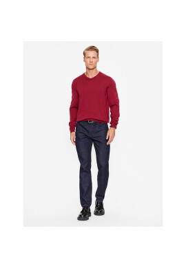 Boss Пуловер Baram-L 50476363 Бордо Regular Fit - Pepit.bg