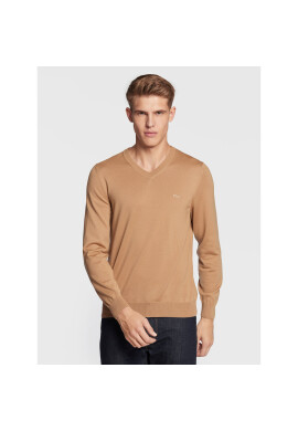 Boss Пуловер Baram-L 50476363 Кафяв Regular Fit - Pepit.bg