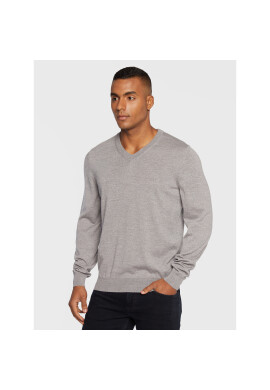 Boss Пуловер Baram-L 50476363 Сив Regular Fit - Pepit.bg