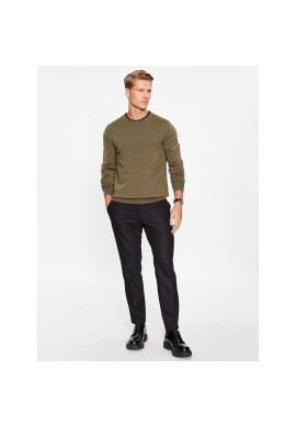 Boss Пуловер Botto-L 50476364 Зелен Regular Fit - Pepit.bg