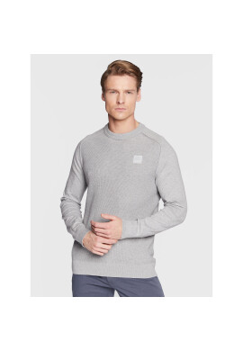 Boss Пуловер Kesom 50474873 Сив Regular Fit - Pepit.bg
