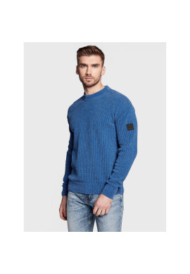 Boss Пуловер Komentino 50478306 Син Regular Fit - Pepit.bg