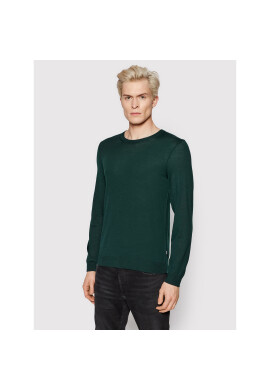 Boss Пуловер Leno-P 50378575 Зелен Slim Fit - Pepit.bg