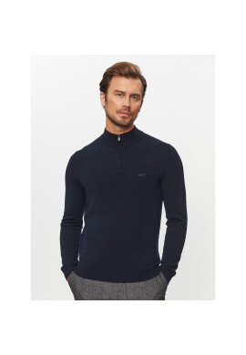 Boss Пуловер Marlo 50500782 Тъмносин Regular Fit - Pepit.bg