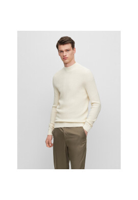 Boss Пуловер Opale 50495403 Екрю Regular Fit - Pepit.bg
