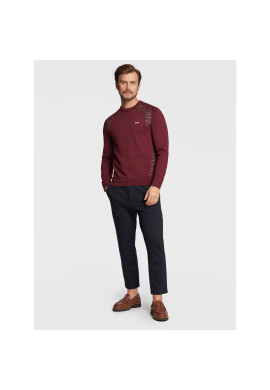 Boss Пуловер Ramal 50471789 Бордо Regular Fit - Pepit.bg