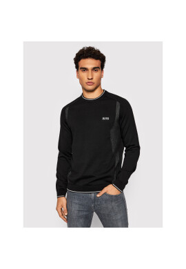 Boss Пуловер Rovan 50452343 Черен Regular Fit - Pepit.bg