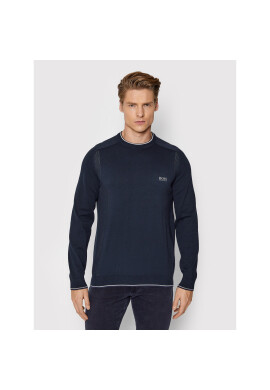 Boss Пуловер Rovan 50452343 Тъмносин Regular Fit - Pepit.bg