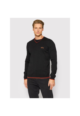 Boss Пуловер Vitom 50456122 Черен Regular Fit - Pepit.bg