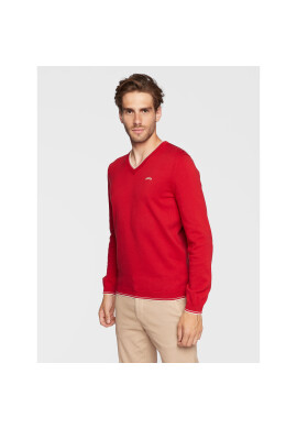 Boss Пуловер Vitom_W22 50475089 Червен Regular Fit - Pepit.bg