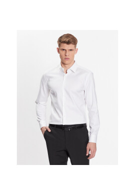 Boss Риза 50470583 Бял Slim Fit - Pepit.bg