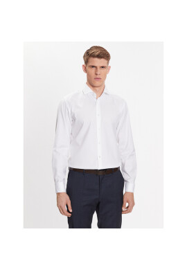Boss Риза 50480101 Бял Slim Fit - Pepit.bg