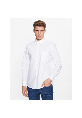 Boss Риза 50489319 Бял Regular Fit - Pepit.bg