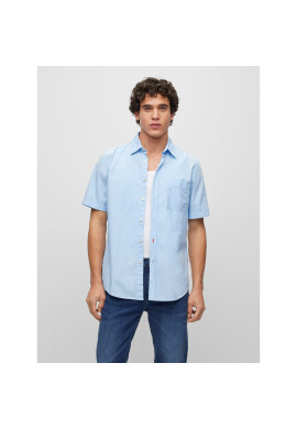 Boss Риза 50489330 Син Regular Fit - Pepit.bg