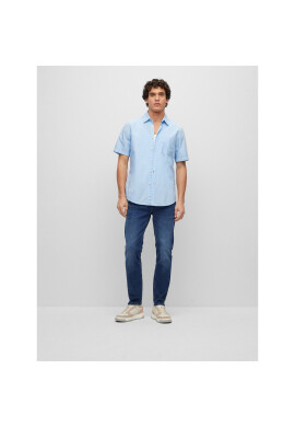 Boss Риза 50489330 Син Regular Fit - Pepit.bg