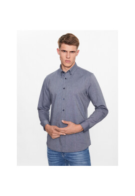Boss Риза 50489341 Тъмносин Regular Fit - Pepit.bg