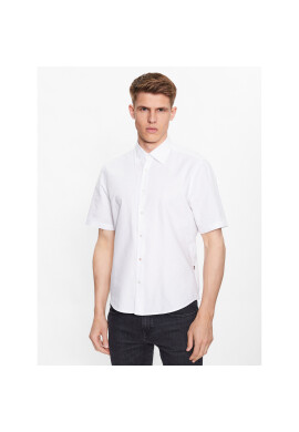 Boss Риза 50489351 Бял Regular Fit - Pepit.bg