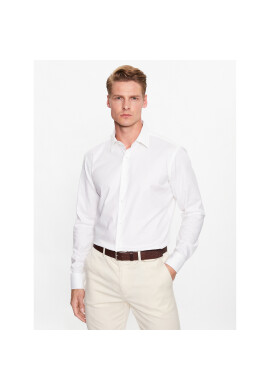 Boss Риза 50490021 Бял Regular Fit - Pepit.bg