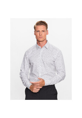 Boss Риза 50490201 Бял Slim Fit - Pepit.bg