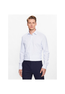 Boss Риза 50490348 Бял Regular Fit - Pepit.bg