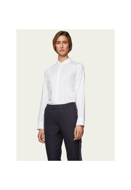 Boss Риза Banew3 50404953 Бял Regular Fit - Pepit.bg