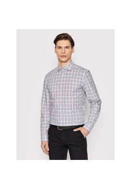 Boss Риза Hank 50469365 Сив Slim Fit - Pepit.bg