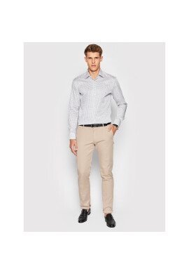 Boss Риза Hank 50473311 Бял Slim Fit - Pepit.bg
