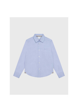 Boss Риза J25M38 D Син Regular Fit - Pepit.bg