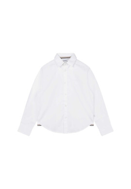 Boss Риза J25O35 D Бял Regular Fit - Pepit.bg