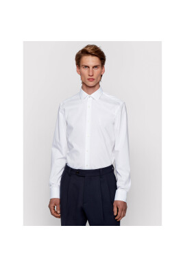 Boss Риза Jesse 50451092 Бял Slim Fit - Pepit.bg
