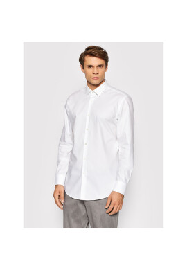 Boss Риза Jesse 50454035 Бял Slim Fit - Pepit.bg