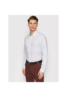 Boss Риза Lukas_53F 50458394 Бял Regular Fit - Pepit.bg