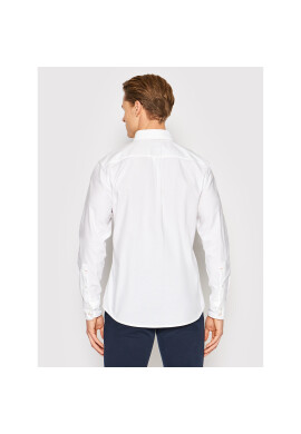 Boss Риза Mabsoot_2 50467324 Бял Slim Fit - Pepit.bg
