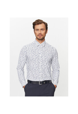 Boss Риза P-Liam-Kent-C 50503538 Бял Regular Fit - Pepit.bg