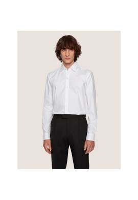 Boss Риза Robbie 50438496 Бял Sharp Fit - Pepit.bg