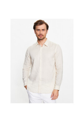 Boss Риза Roger 50490352 Бял Slim Fit - Pepit.bg