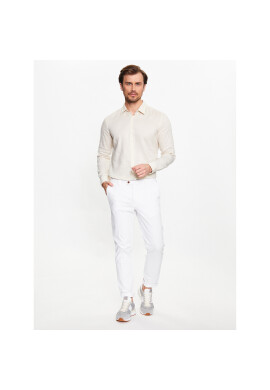 Boss Риза Roger 50490352 Бял Slim Fit - Pepit.bg