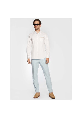 Boss Риза Roger_P 50477886 Бял Slim Fit - Pepit.bg