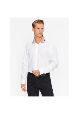 Boss Риза S-Liam 50497372 Бял Regular Fit - Pepit.bg