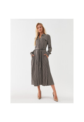 Boss Рокля тип риза 50505181 Бежов Regular Fit - Pepit.bg