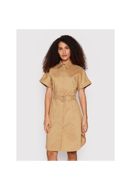 Boss Рокля тип риза Dashile 50468013 Кафяв Regular Fit - Pepit.bg