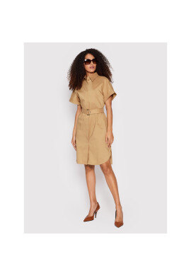Boss Рокля тип риза Dashile 50468013 Кафяв Regular Fit - Pepit.bg