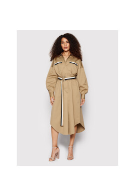 Boss Рокля тип риза Ducilene 50468220 Кафяв Regular Fit - Pepit.bg