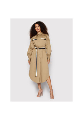 Boss Рокля тип риза Ducilene 50468220 Кафяв Regular Fit - Pepit.bg