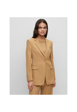 Boss Сако Janerana 50490708 Бежов Slim Fit - Pepit.bg