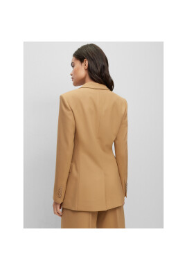 Boss Сако Janerana 50490708 Бежов Slim Fit - Pepit.bg
